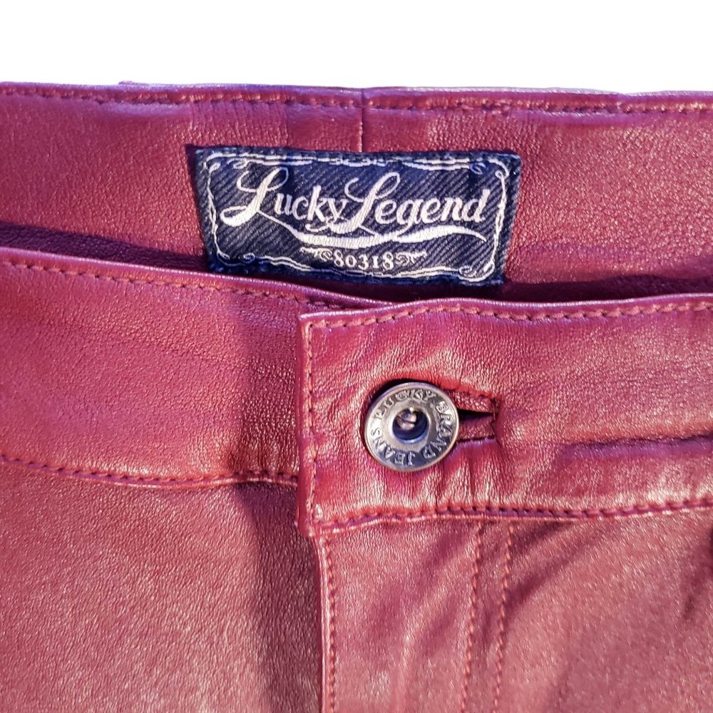 Lucky Brand Red Women's Pants - Picture 3 of 10